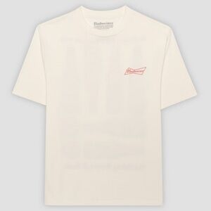 Men's Budweiser Bottles Short Sleeve Graphic T-Shirt - Ivory